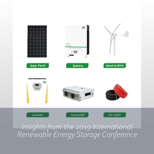 Insights from the 2019 International Renewable Energy Storage Conference