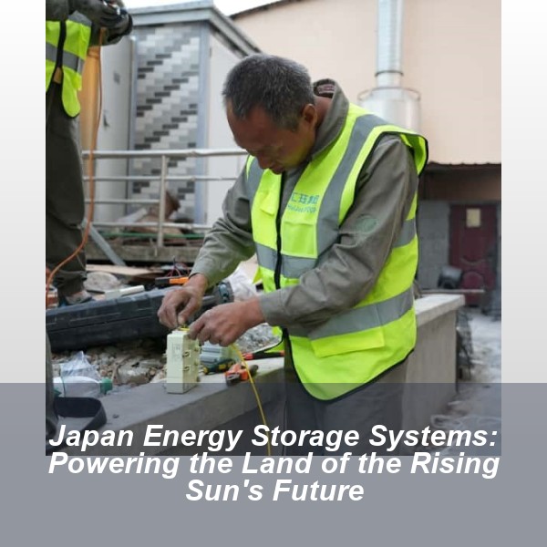 Japan Energy Storage Systems: Powering the Land of the Rising Sun's Future