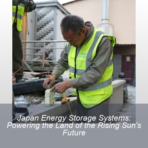 Japan Energy Storage Systems: Powering the Land of the Rising Sun's Future