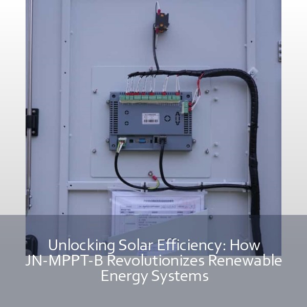 Unlocking Solar Efficiency: How JN-MPPT-B Revolutionizes Renewable Energy Systems