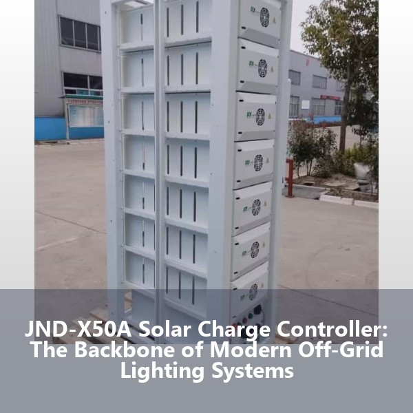 JND-X50A Solar Charge Controller: The Backbone of Modern Off-Grid Lighting Systems