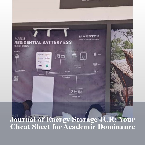 Journal of Energy Storage JCR: Your Cheat Sheet for Academic Dominance