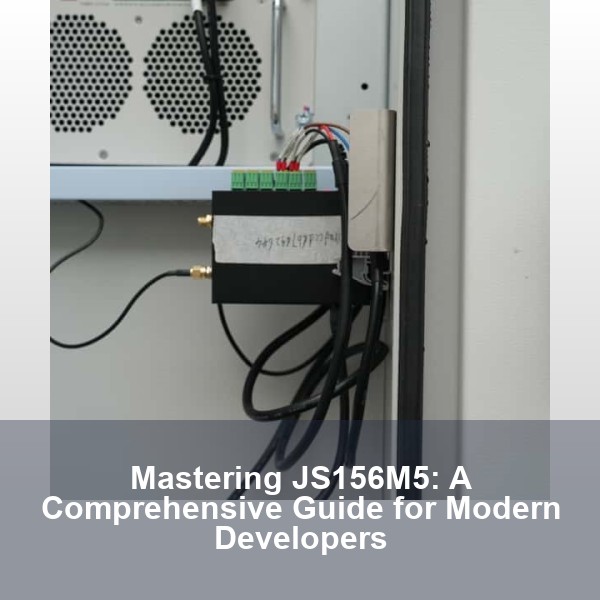 Mastering JS156M5: A Comprehensive Guide for Modern Developers