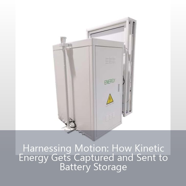 Harnessing Motion: How Kinetic Energy Gets Captured and Sent to Battery Storage