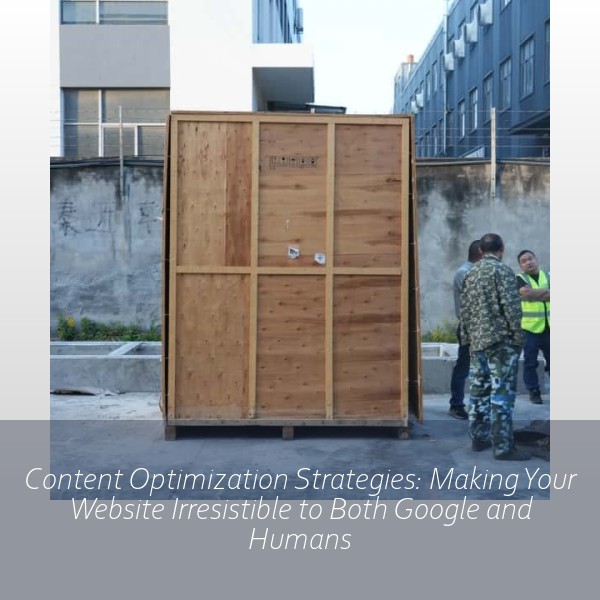 Content Optimization Strategies: Making Your Website Irresistible to Both Google and Humans