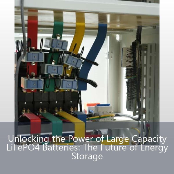 Unlocking the Power of Large Capacity LiFePO4 Batteries: The Future of Energy Storage