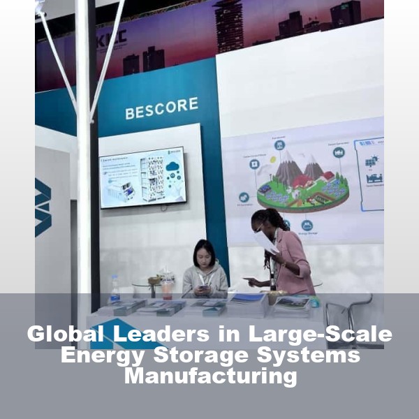 Global Leaders in Large-Scale Energy Storage Systems Manufacturing