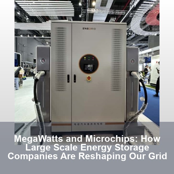 MegaWatts and Microchips: How Large Scale Energy Storage Companies Are Reshaping Our Grid
