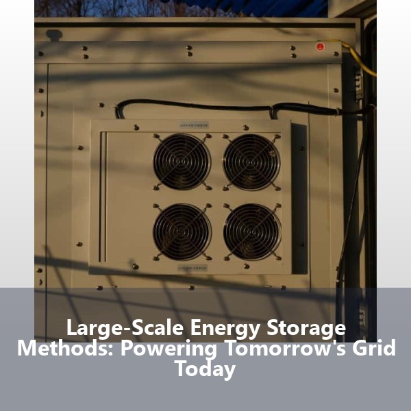 Large-Scale Energy Storage Methods: Powering Tomorrow's Grid Today