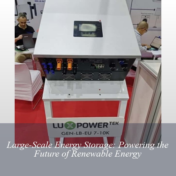 Large-Scale Energy Storage: Powering the Future of Renewable Energy