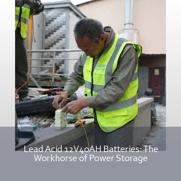 Lead Acid 12V40AH Batteries: The Workhorse of Power Storage
