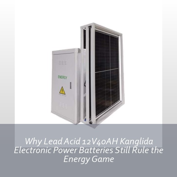 Why Lead Acid 12V40AH Kanglida Electronic Power Batteries Still Rule the Energy Game