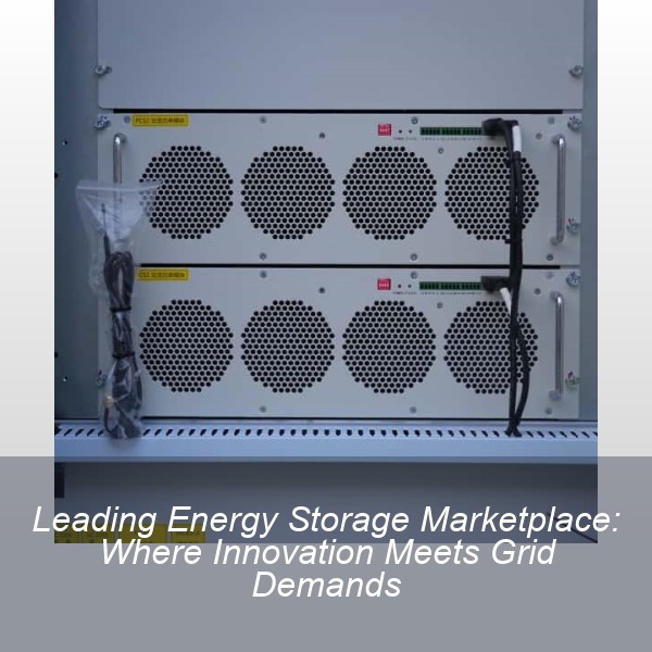Leading Energy Storage Marketplace: Where Innovation Meets Grid Demands