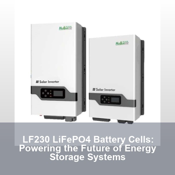 LF230 LiFePO4 Battery Cells: Powering the Future of Energy Storage Systems