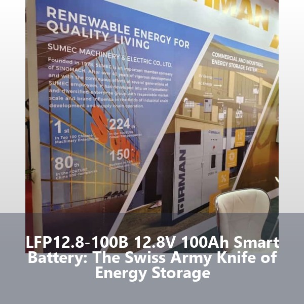 LFP12.8-100B 12.8V 100Ah Smart Battery: The Swiss Army Knife of Energy Storage