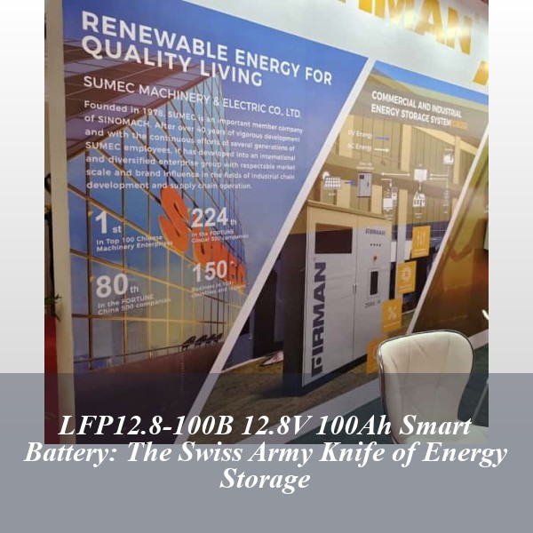 LFP12.8-100B 12.8V 100Ah Smart Battery: The Swiss Army Knife of Energy Storage