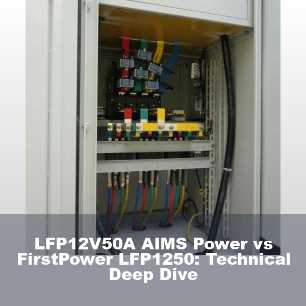LFP12V50A AIMS Power vs FirstPower LFP1250: Technical Deep Dive