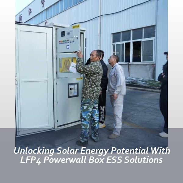 Unlocking Solar Energy Potential With LFP4 Powerwall Box ESS Solutions