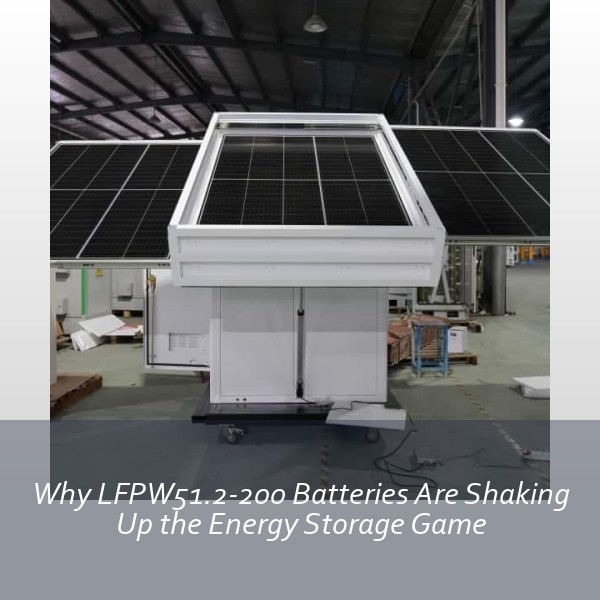 Why LFPW51.2-200 Batteries Are Shaking Up the Energy Storage Game