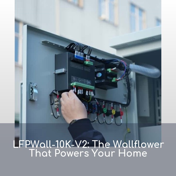 LFPWall-10K-V2: The Wallflower That Powers Your Home