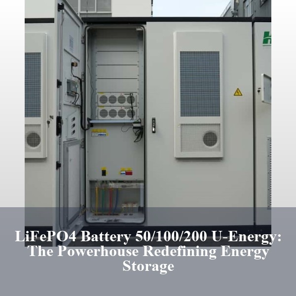 LiFePO4 Battery 50/100/200 U-Energy: The Powerhouse Redefining Energy Storage