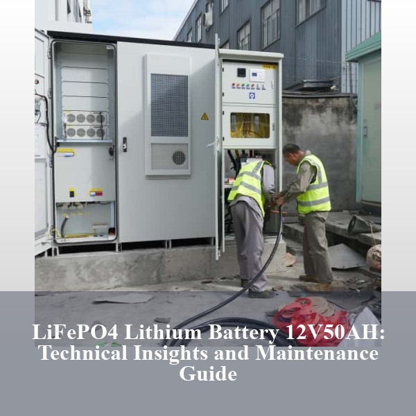LiFePO4 Lithium Battery 12V50AH: Technical Insights and Maintenance Guide