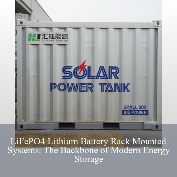 LiFePO4 Lithium Battery Rack Mounted Systems: The Backbone of Modern Energy Storage