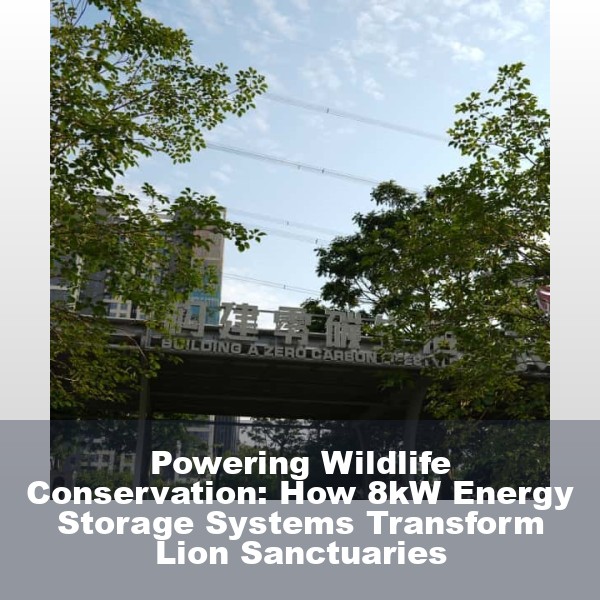 Powering Wildlife Conservation: How 8kW Energy Storage Systems Transform Lion Sanctuaries