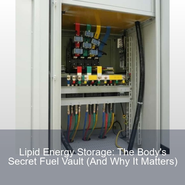 Lipid Energy Storage: The Body's Secret Fuel Vault (And Why It Matters)
