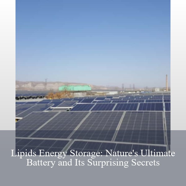 Lipids Energy Storage: Nature's Ultimate Battery and Its Surprising Secrets