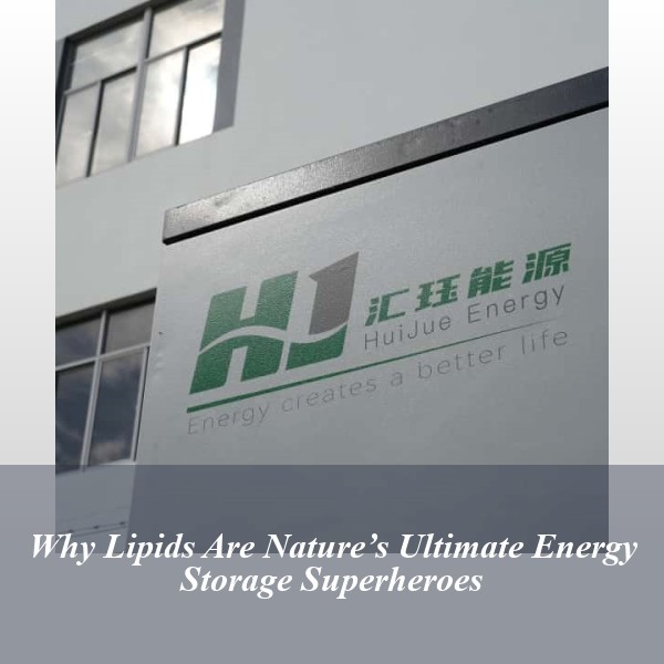 Why Lipids Are Nature’s Ultimate Energy Storage Superheroes