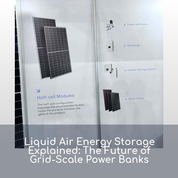 Liquid Air Energy Storage Explained: The Future of Grid-Scale Power Banks
