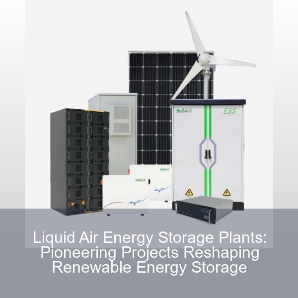 Liquid Air Energy Storage Plants: Pioneering Projects Reshaping Renewable Energy Storage