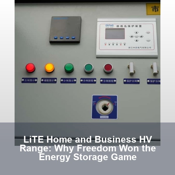 LiTE Home and Business HV Range: Why Freedom Won the Energy Storage Game