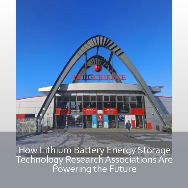 How Lithium Battery Energy Storage Technology Research Associations Are Powering the Future
