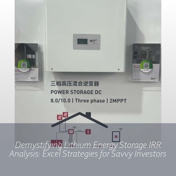 Demystifying Lithium Energy Storage IRR Analysis: Excel Strategies for Savvy Investors