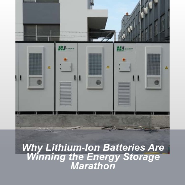 Why Lithium-Ion Batteries Are Winning the Energy Storage Marathon