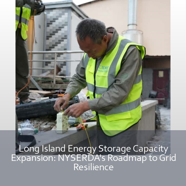 Long Island Energy Storage Capacity Expansion: NYSERDA's Roadmap to Grid Resilience