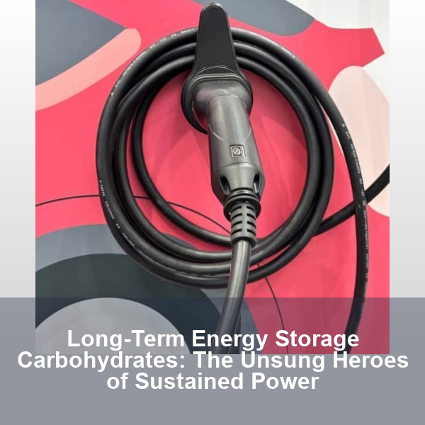 Long-Term Energy Storage Carbohydrates: The Unsung Heroes of Sustained Power