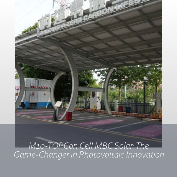 M10-TOPCon Cell MBC Solar: The Game-Changer in Photovoltaic Innovation