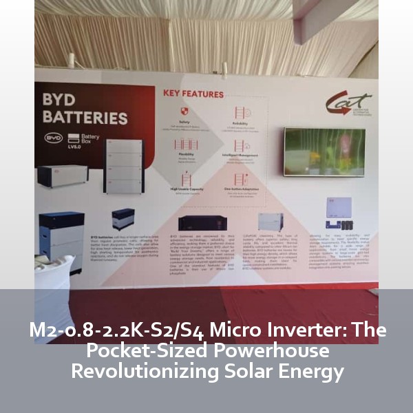 M2-0.8-2.2K-S2/S4 Micro Inverter: The Pocket-Sized Powerhouse Revolutionizing Solar Energy
