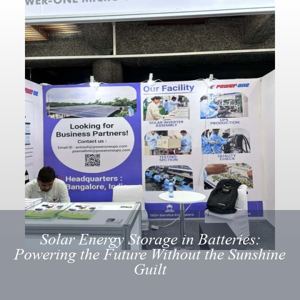 Solar Energy Storage in Batteries: Powering the Future Without the Sunshine Guilt
