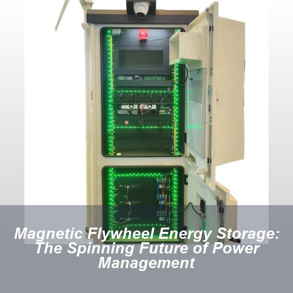 Magnetic Flywheel Energy Storage: The Spinning Future of Power Management