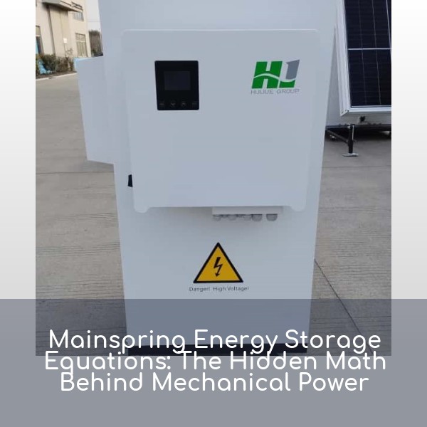 Mainspring Energy Storage Equations: The Hidden Math Behind Mechanical Power