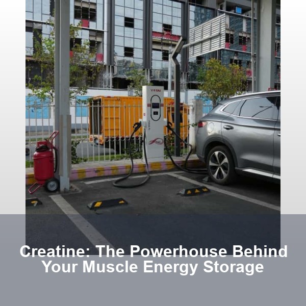 Creatine: The Powerhouse Behind Your Muscle Energy Storage