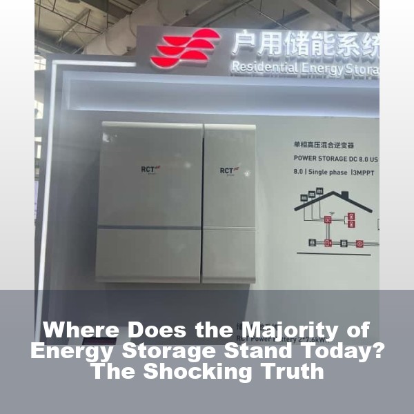 Where Does the Majority of Energy Storage Stand Today? The Shocking Truth