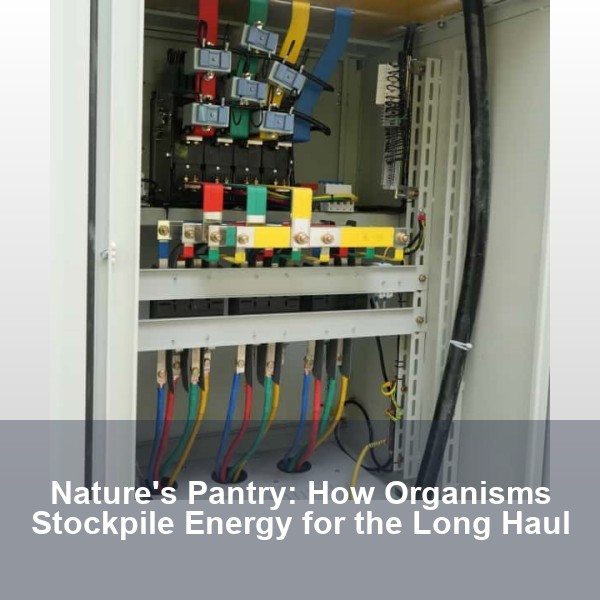 Nature's Pantry: How Organisms Stockpile Energy for the Long Haul