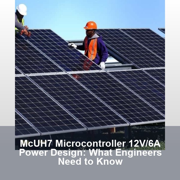 McUH7 Microcontroller 12V/6A Power Design: What Engineers Need to Know