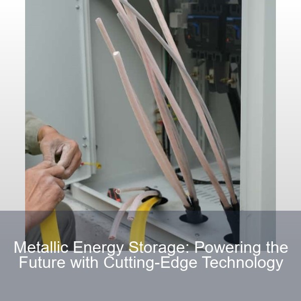Metallic Energy Storage: Powering the Future with Cutting-Edge Technology