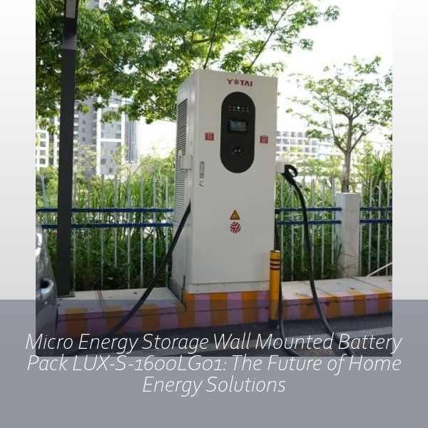 Micro Energy Storage Wall Mounted Battery Pack LUX-S-1600LG01: The Future of Home Energy Solutions
